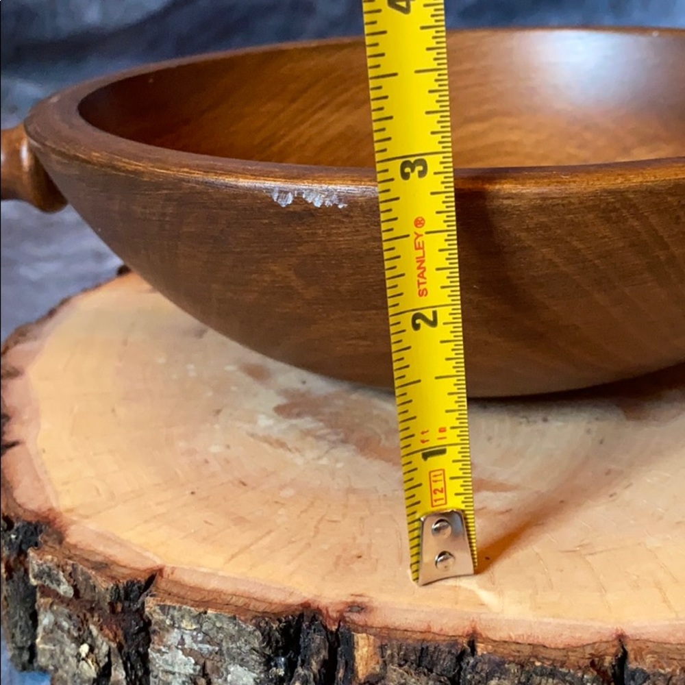 Woodcrafters Wooden Bowl with Handle - Picture 6 of 16